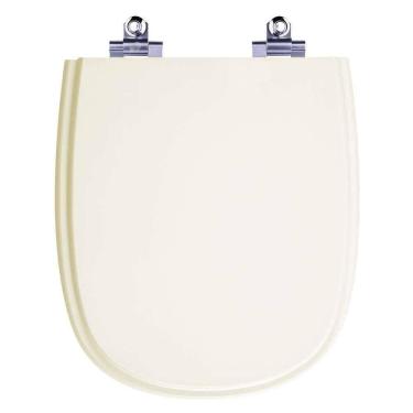 Imagem de Assento Sanitário Laqueado Soft Close Sabatini Palha (bege Claro) Para Vaso Icasa