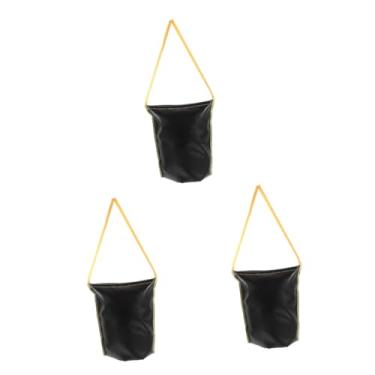 Imagem de Angoily 3Pcs Recipiente De Partículas De Madeira Recipientes De Pelota De Armazenamento De Pelota De Combustível Para Grelha Saco Seguro Para Suporte De Bolsa Bolsa De Pelota De Madeira