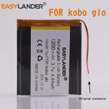 Imagem de Easylander 3.7V 1200mAh recarregável li-Polímero Li-ion bateria para E-book Reader Kobo glo N613