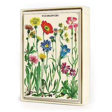Imagem de Cavallini & Co. Cartões de notas em caixa de flores silvestres