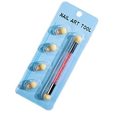 Imagem de Pincel Para Esfumar Unhas Degrade Pincel Esfumador (2 pacote)