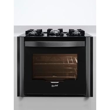 Imagem de FISCHER FOGÃO DE EMBUTIR 5 BOCAS TRIPLA CHAMA GRAN CHEFF GÁS COM FORNO ELÉTRICO 220V 31...