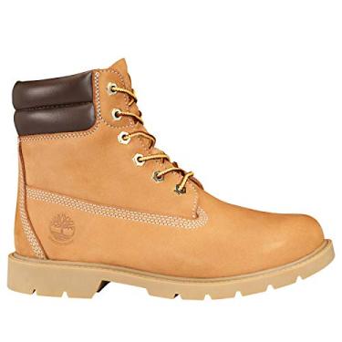 Imagem de Timberland Bota feminina Linden Woods impermeável de 15 cm, Nobuck de trigo, 38