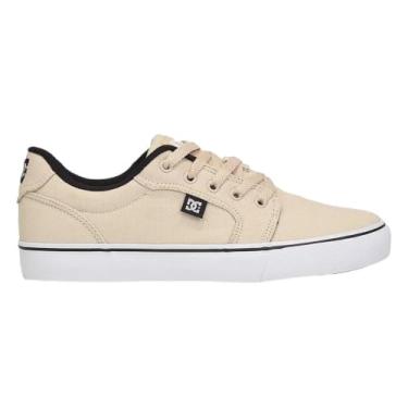 Imagem de Tênis DC Shoes Anvil TX, Tênis de Caminhada (Bege/Branco, BR, Adulto, Numérico, 37)