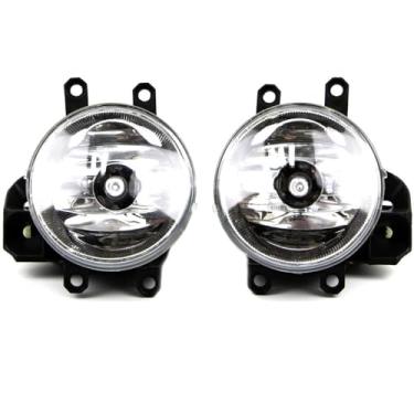 Imagem de XZFYSM Conjunto De 2Peças De Farol De Nevoeiro Dianteiro De Halogéneo Para Automóveis Luz De Para Choques Anti Nevoeiro Com Lâmpada H16 Para Toyota Vios para Corolla para Camry para Yaris