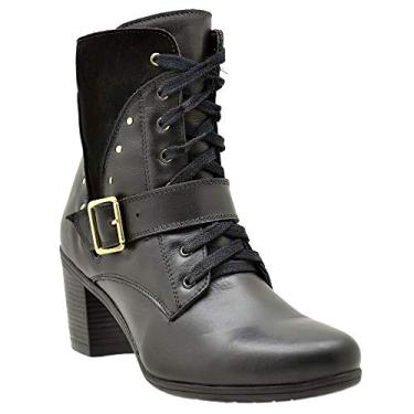 Imagem de BOTA FEMININA COURO CONFORT 9066 PRETO (39, 9066 PRETO)