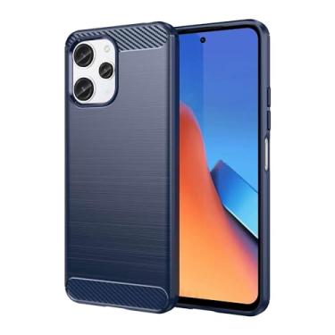 Imagem de Capas para Xiaomi POCO M6 Pro.Caso básico,Botão de pressão flexível / 360 ° Proteção completa,Anti-fingerpirnts