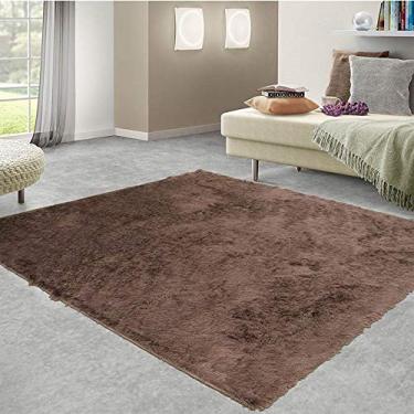 Imagem de Tapete Felpudo Lunar N Café 1,00X1,50M - Kriar Tapetes