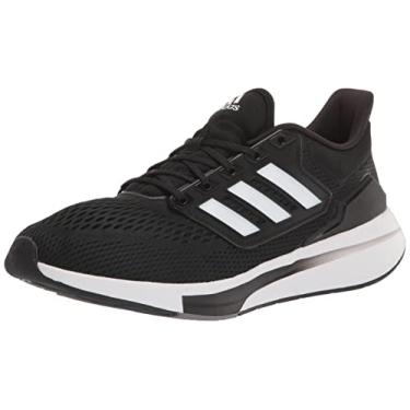 Imagem de adidas Performance Pureboost ZG Tênis de corrida masculino, Preto/branco/cinza, 43