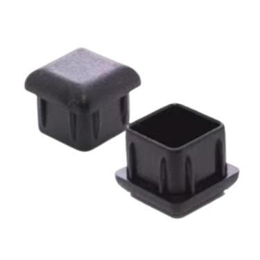 Imagem de Genérico Ponteira 20x20 interna preta para metalon com espessura de parede de 1,20mm - 50 PEÇAS