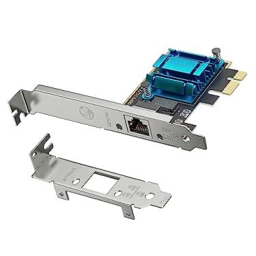 Imagem de Placa PCI Express 2.5GBase-T 100M/1G/2.5G PCIE Placa de rede Gigabit Ethernet para PC compatível com Windows 11/10/8/7/XP e adaptador Mac OS RJ45