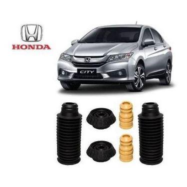 Imagem de Kit Coxim Batente Amortecedor Dianteiro City 2012 2013 2014 2015 2016 