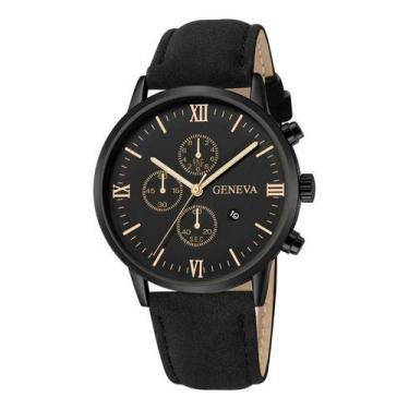 Imagem de Relógio De Pulso Masculino Quartz Minimalista E Elegante - H2
