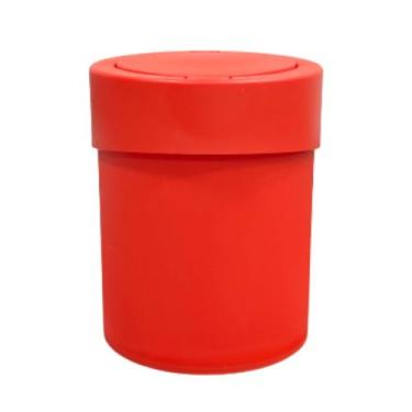 Imagem de Lixeira Cesto de Lixo - Click Abre Fácil 5 Litros 4 Cores  - Banheiro 