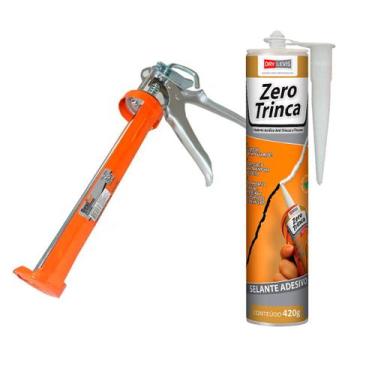 Imagem de KIT Aplicador de Silicone Bestfer + Zero Trinca 420G