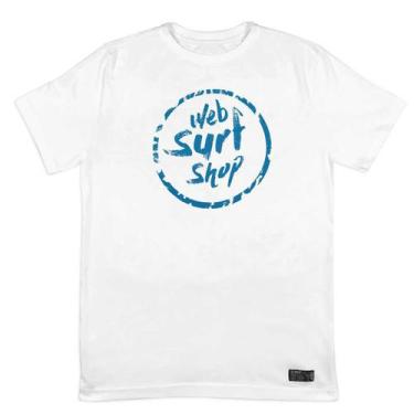 Imagem de Camiseta Plus Size WSS Brasil Ink Web Aqua - Web Surf Shop - WSS Brasi