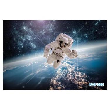 Imagem de Papel De Teto Céu Espaço Estrelas Astronauta 3,5M Rof85 - Você Decora