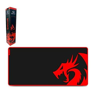 Imagem de Mousepad Gamer Redragon Kunlun Exteded Preto e Vermelho 840x420mm P006A, Estendido