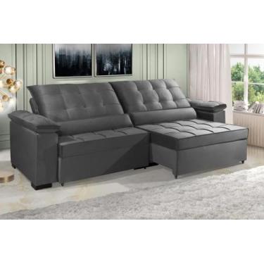 Imagem de Sofá Retrátil e Reclinável RENEW 2.10m ESTILO ESTOFADOS - França Velus