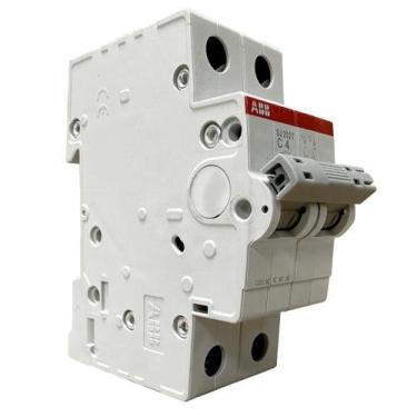 Imagem de Mini Disjuntor Bipolar ABB 4A SJ202T-C4 2TAZ144200R0044, 230