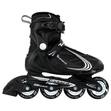 Imagem de Patins Traxart Faster Preto - 80mm ABEC-5, # 5 = 36/37
