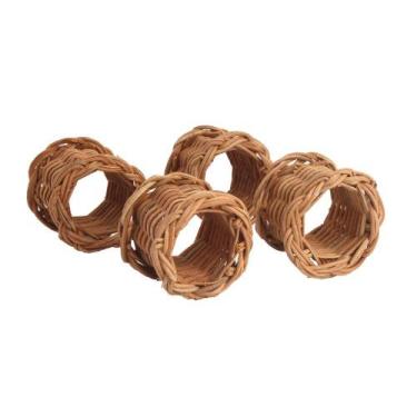 Imagem de Kit Argola Fibra Natural com 4 unidades - ACASA