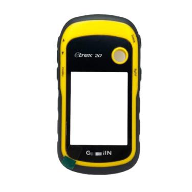 Imagem de Capa frontal para Garmin eTrex 10 20 20 x 30 30 X Capa de carroceria portátil GPS Navigator Repair Acessórios de substituição (eTrex 20 amarelo)