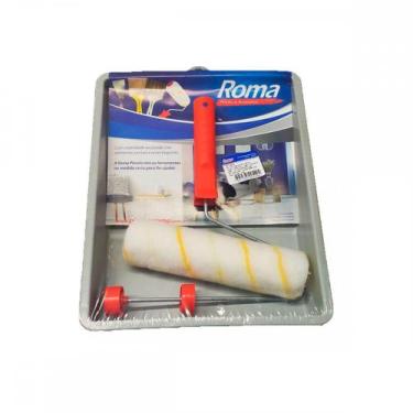 Imagem de Kit P/Pintura 03 Pcs Roma 685/04 - pinceis roma