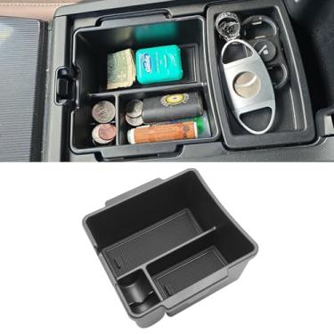 Imagem de TTCR-II Compatível com Honda Civic Center Console Organizer 2022-2025 2026, para bandeja organizadora de console cívico (superior), caixa de armazenamento central para apoio de braço para EX LX Sport