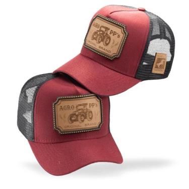 Imagem de Boné Trucker Telinha Linha Country Agro PPS Varias Cores - Pampas Coun