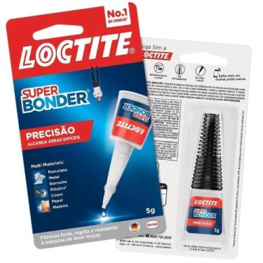 Imagem de Cola Adesivo Instantâneo de Precisão 5g Loctite Super Bonder - Locitit