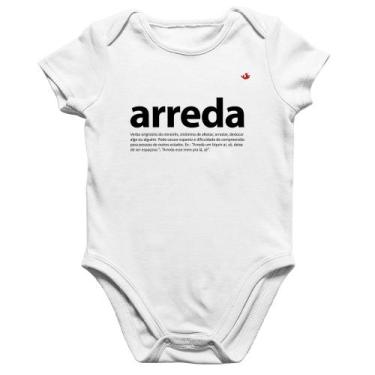 Imagem de Body Bebê Algodão arreda - Foca na Moda, Branco, GG