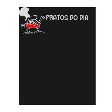 Imagem de Adesivo restaurante cardápio lousa 1117(0,61 x 0,48cm) - CREATE