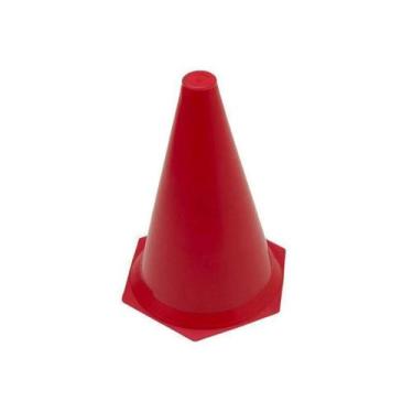 Imagem de Cone de agilidade 24cm - unidade  iniciativa fitness