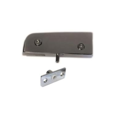 Imagem de Dobradiça superior + pivô para porta pivotante de vidro temperado blin