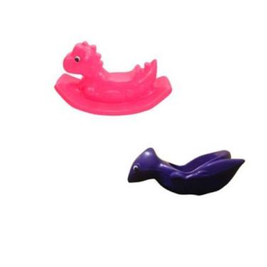 Imagem de Kit Balanço e Gangorra Dino  Brinquedos Divertidos para Crianças ao Ar