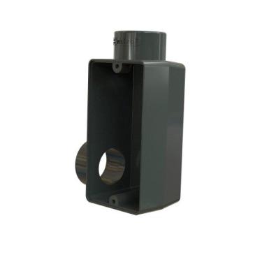 Imagem de Condulete Pvc Cinza Sem Rosca Ll 1 Sem Tampa Llcsr - 20 Wetzel, Cinza