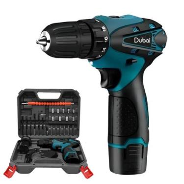 Imagem de Parafusadeira 3 Em 1 Com Maleta+Acessórios+2 Baterias BIVOLT - Dubai