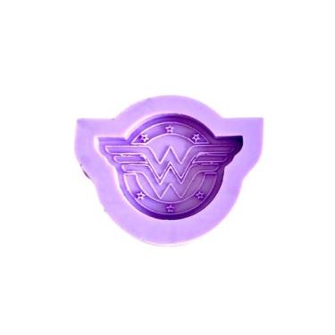 Imagem de F1714 molde de silicone mulher maravilha confeitaria biscuit - confeit