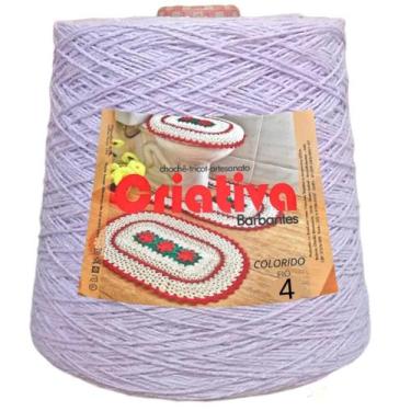 Imagem de Barbante Para Crochê Criativa 500g N.º 4 - Criativa Utilidades, 206 Li