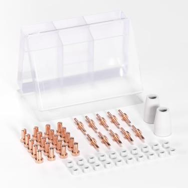 Imagem de Consumíveis de eletrodo de bocal de corte por plasma de ar PT-31 com caixa compatível com TPC-55D