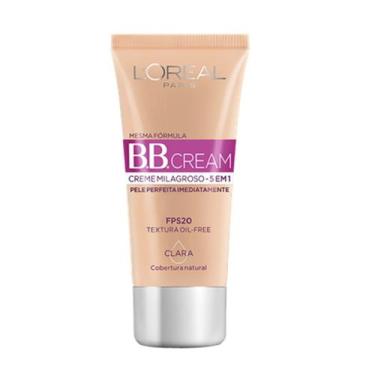 Imagem de Base Facial BB Cream L'oreal Paris 5 em 1 Clara FPS20 30ml - LOREAL PA