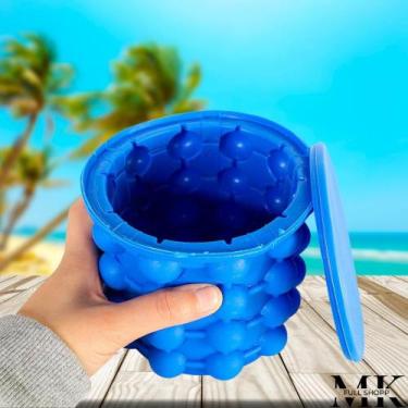 Imagem de Balde de Gelo Silicone Térmico Cubos - TOP RIO