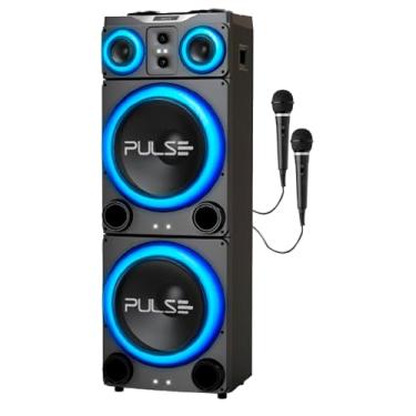 Imagem de Caixa de Som Torre Double Pulse SP515 15 pol" LED 3500w - 2 Mic