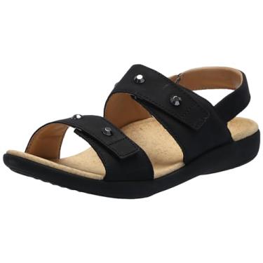 Imagem de REVITALIGN Sandália feminina Terra Wedge, Preto, 38