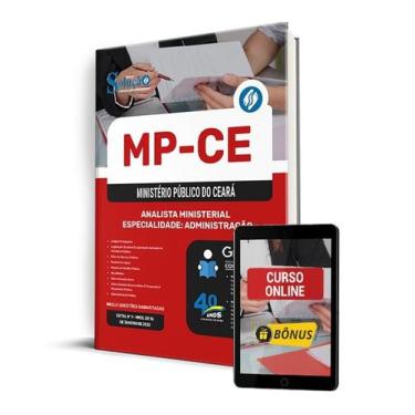 Imagem de Apostila MP-CE 2025 - Analista Ministerial - Especialidade: Administra