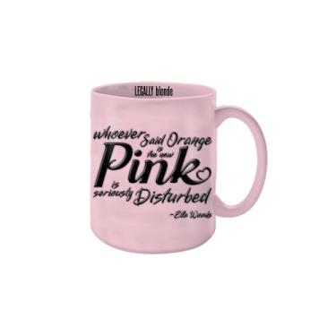Imagem de Silver Buffalo Legally Blonde Orange Is The New Pink Wax Resist Caneca de cerâmica de 500 ml