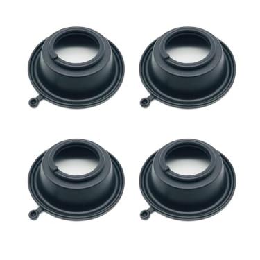 Imagem de Diafragma de vácuo de carburador para 250-400CC GJ74A GK75A GK79A XJ400 FZR250 (4 peças)