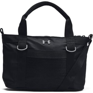 Imagem de Under Armour Bolsa tiracolo feminina Studio Mini, (003) preta/preta, tamanho único, (003) Preto/preto, Mini bolsa tiracolo Studio