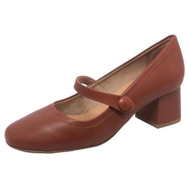 Imagem de Sapato Feminino Conforto Salto Medio Bottero 353801